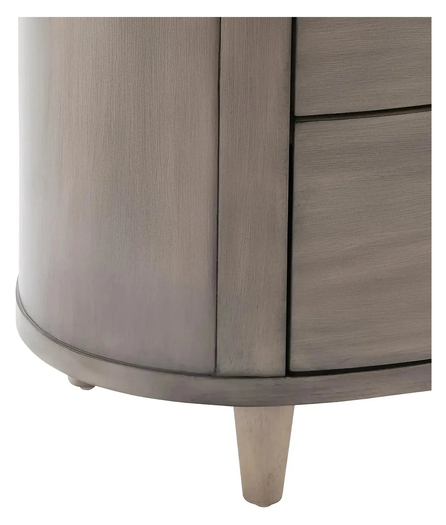 Monhegan Painted Grey Nightstands (2-Pack), Wood, Transitional, tapered legs, solid wood craftsmanship
