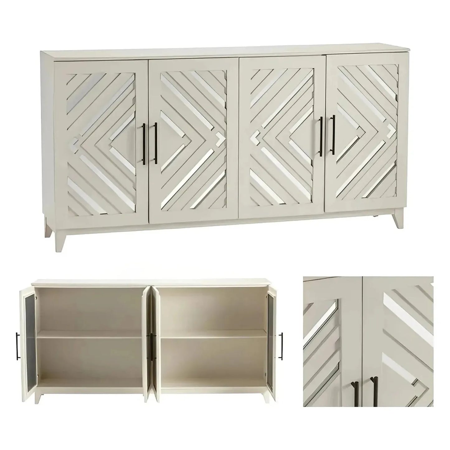 Greenvale Sideboard, Buffet, or Credenza | 72 x 16 x 37 (in)