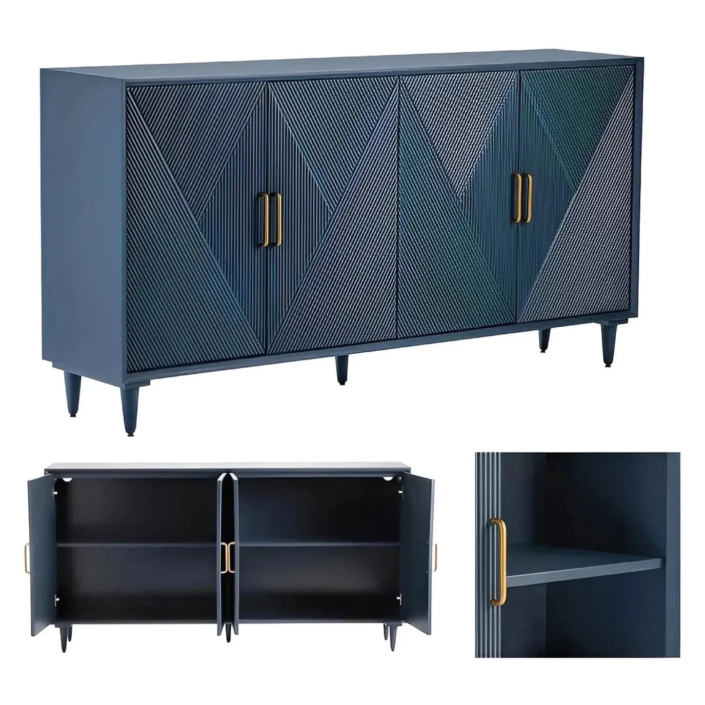 Ravenswood Sideboard, Buffet, or Credenza | 72 x 16 x 37 (in)