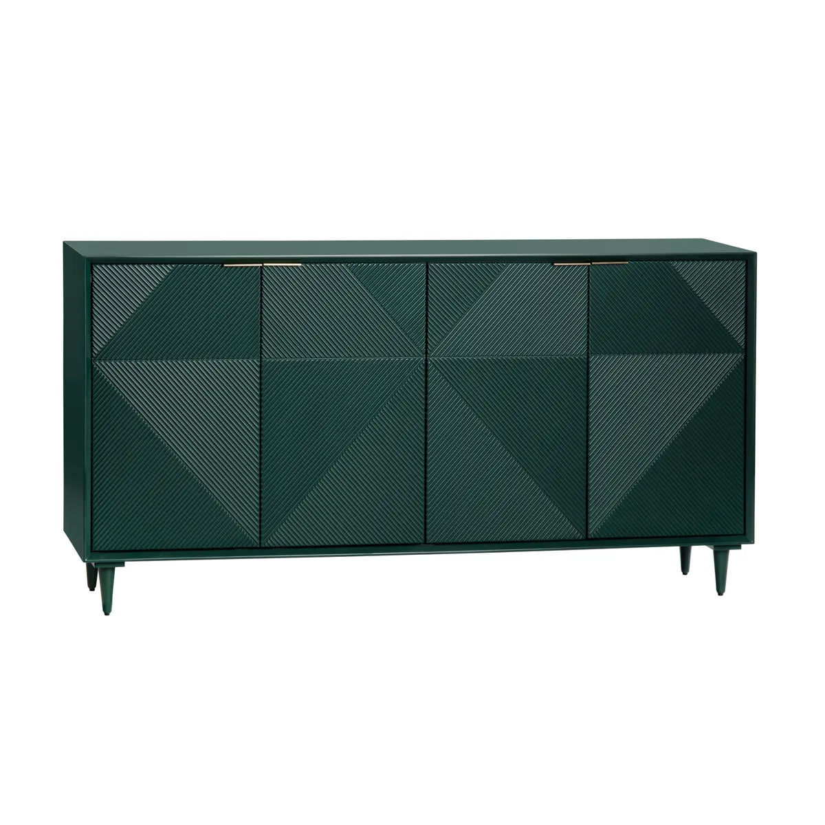 Vanderly Four Door Sideboard - Green - Transitional
