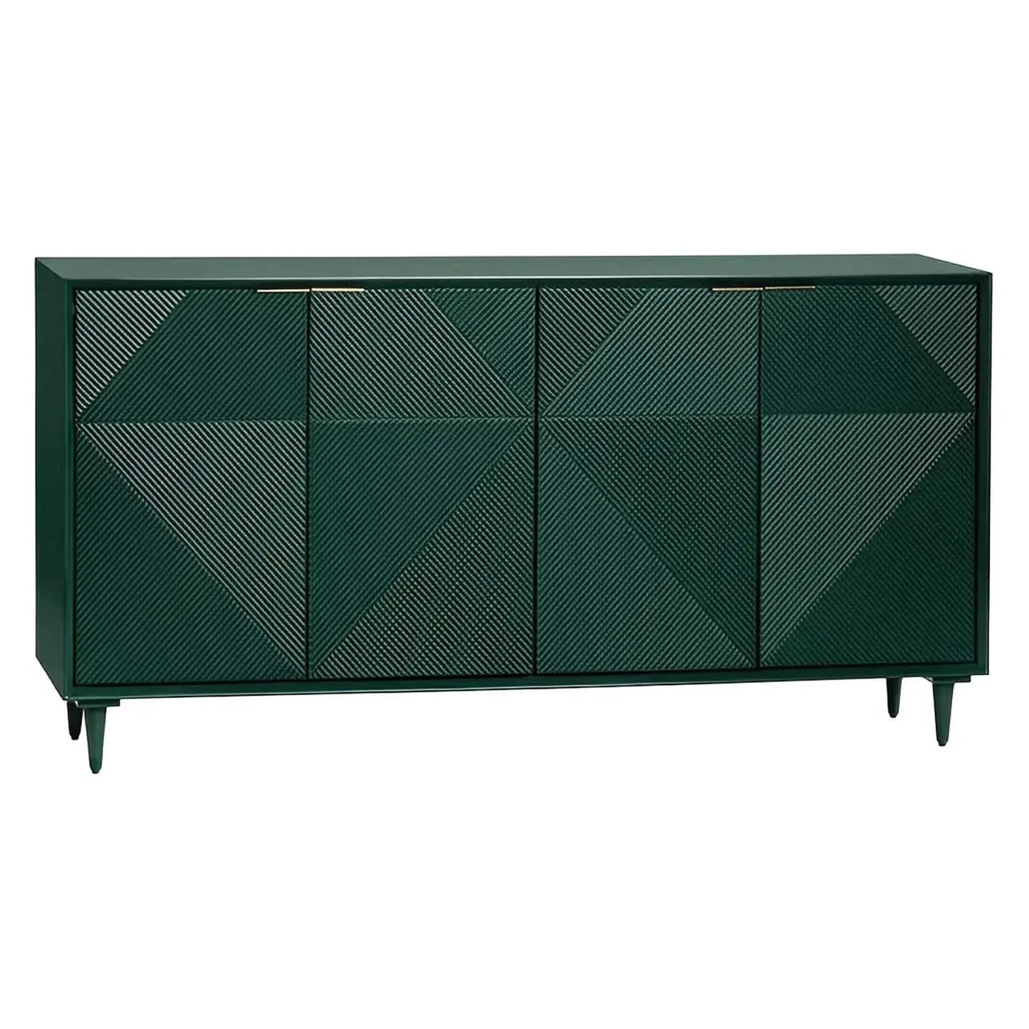 Vanderly Four Door Sideboard - Green - Transitional