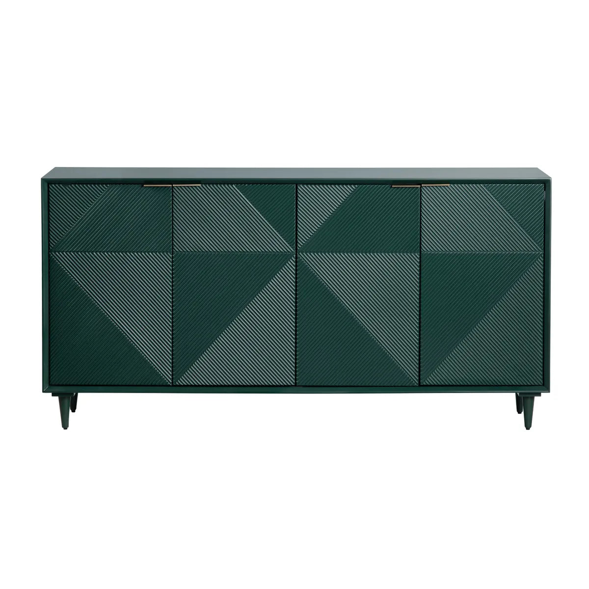 Vanderly Four Door Sideboard - Green - Transitional