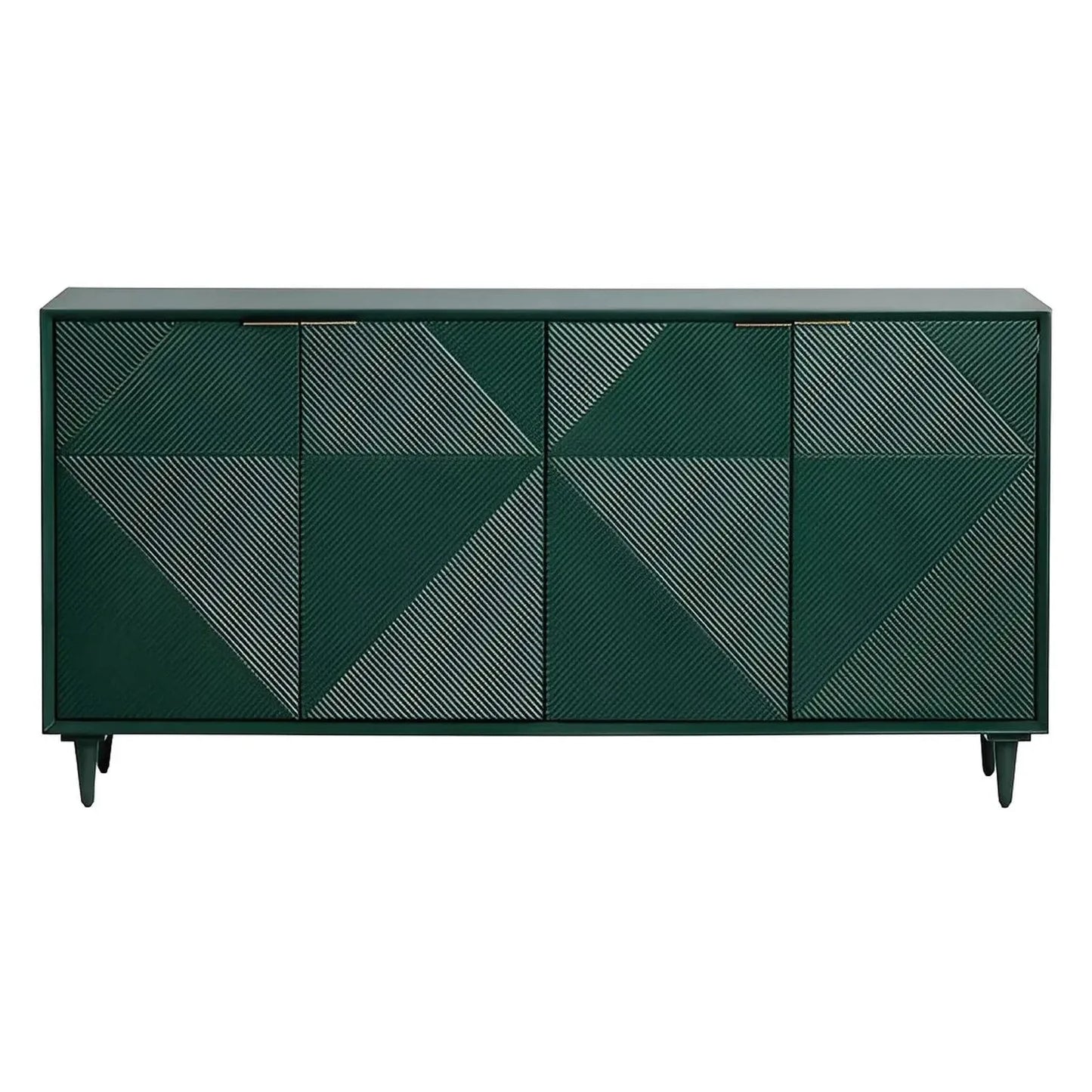 Vanderly Four Door Sideboard - Green - Transitional