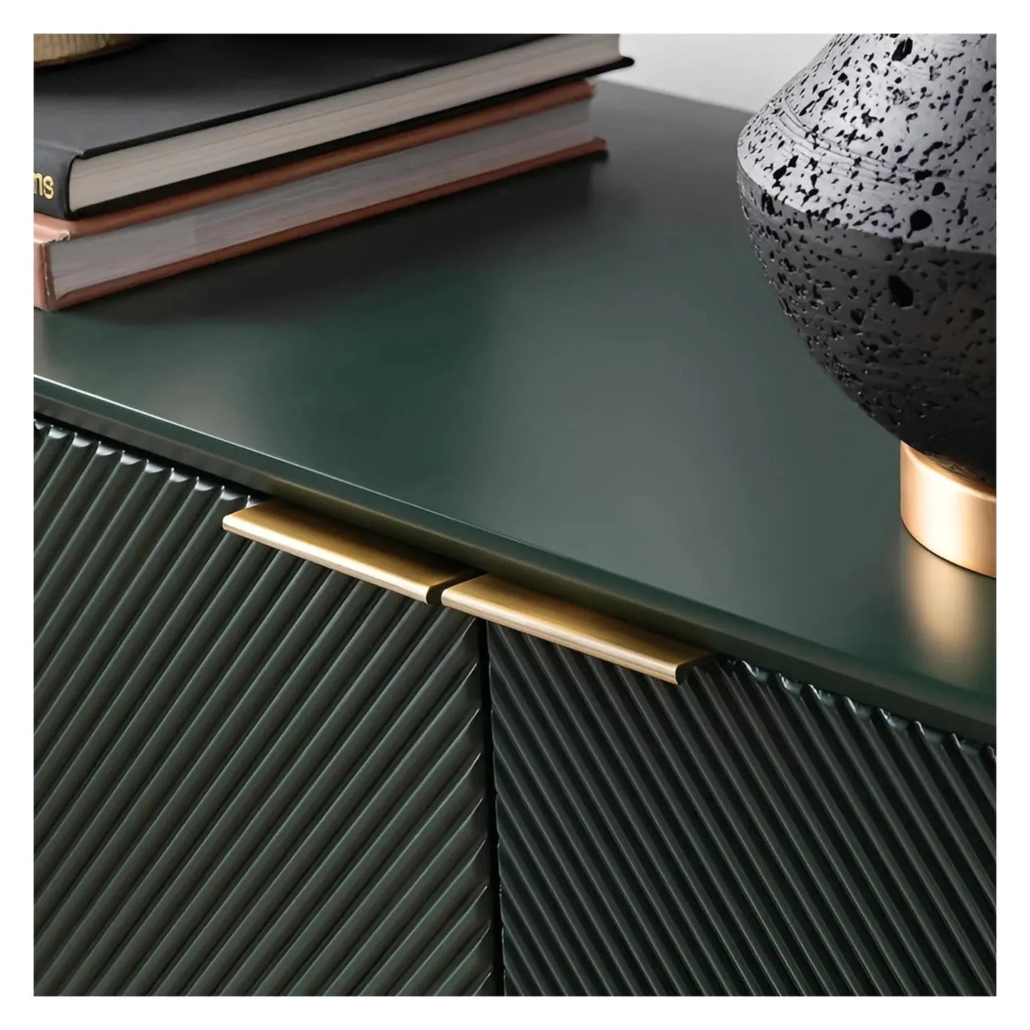 Vanderly Four Door Sideboard - Green - Transitional