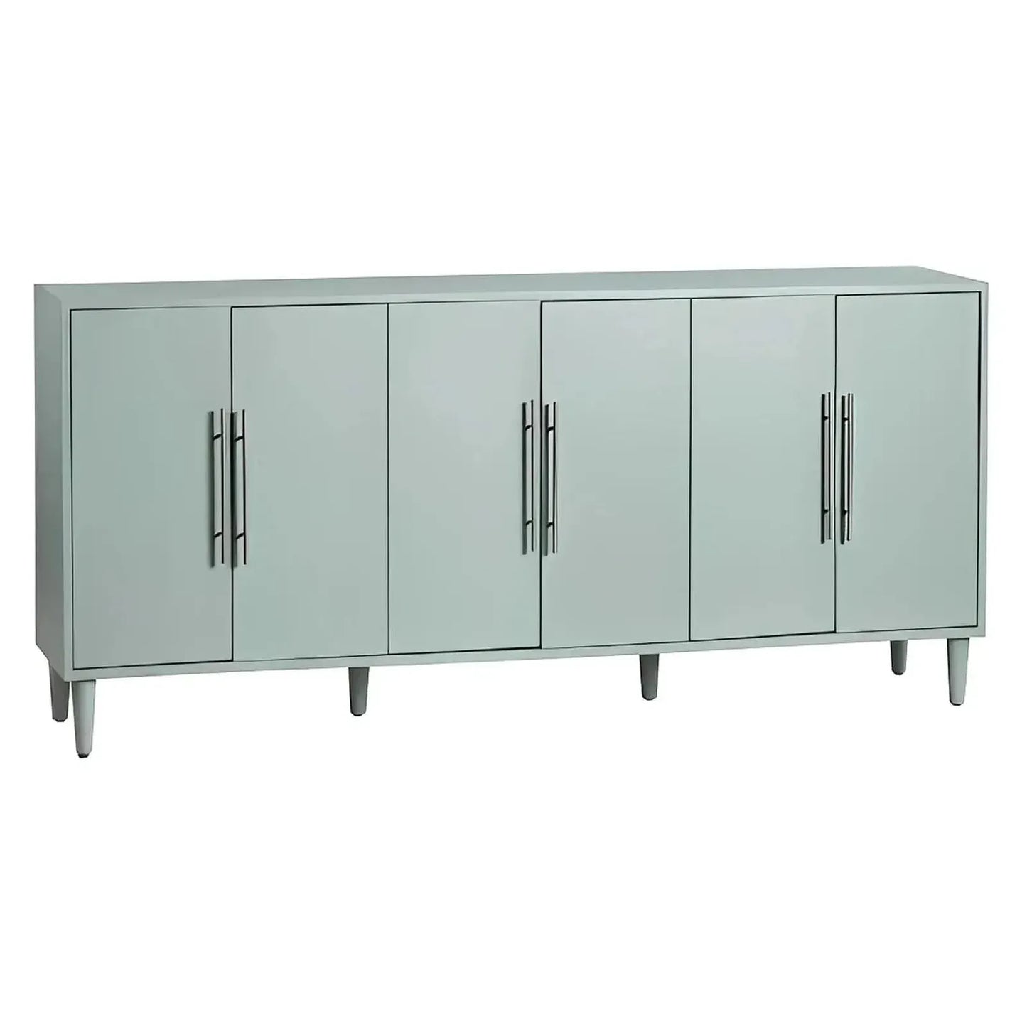Wickham Six Door Sideboard - Blue - Transitional