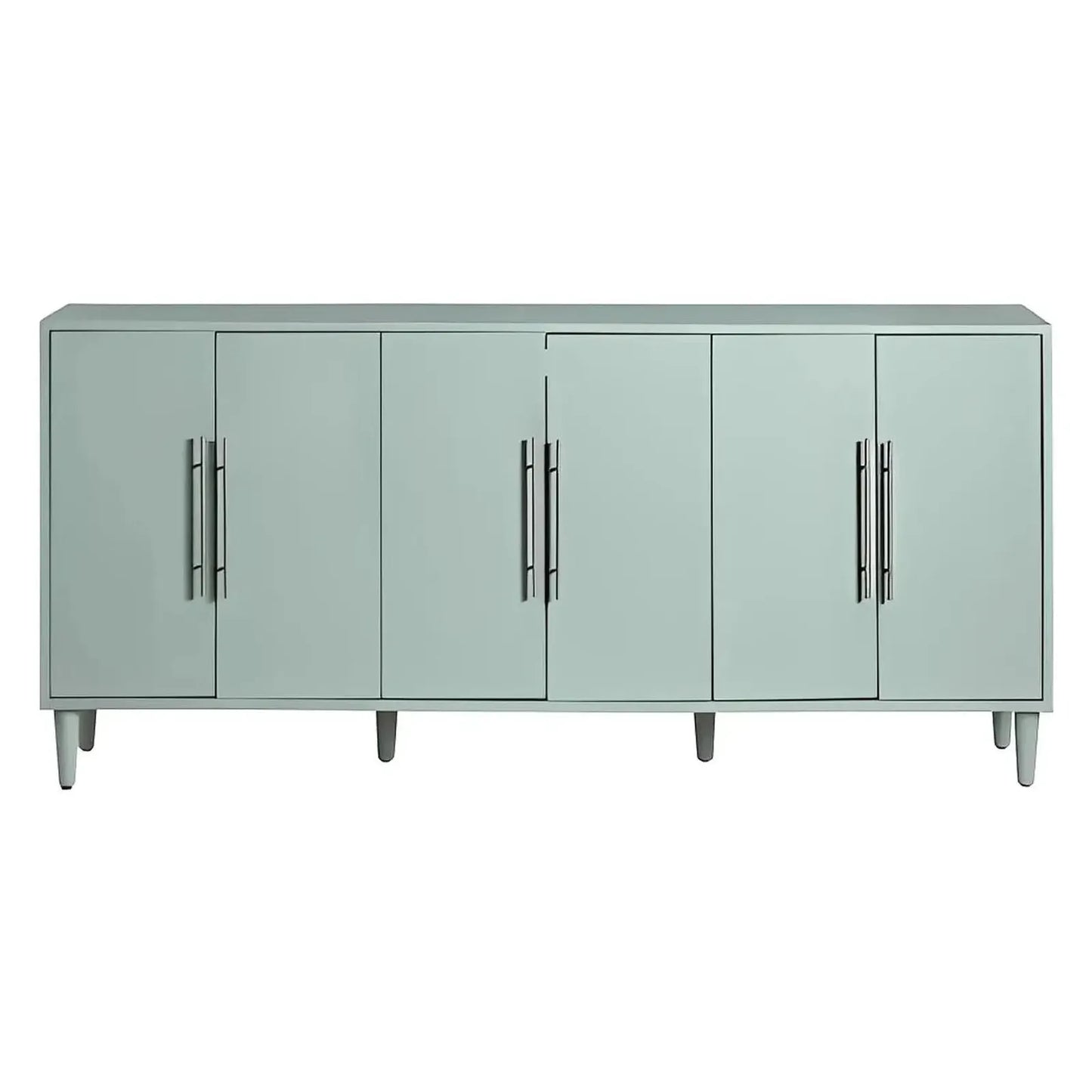 Wickham Six Door Sideboard - Blue - Transitional