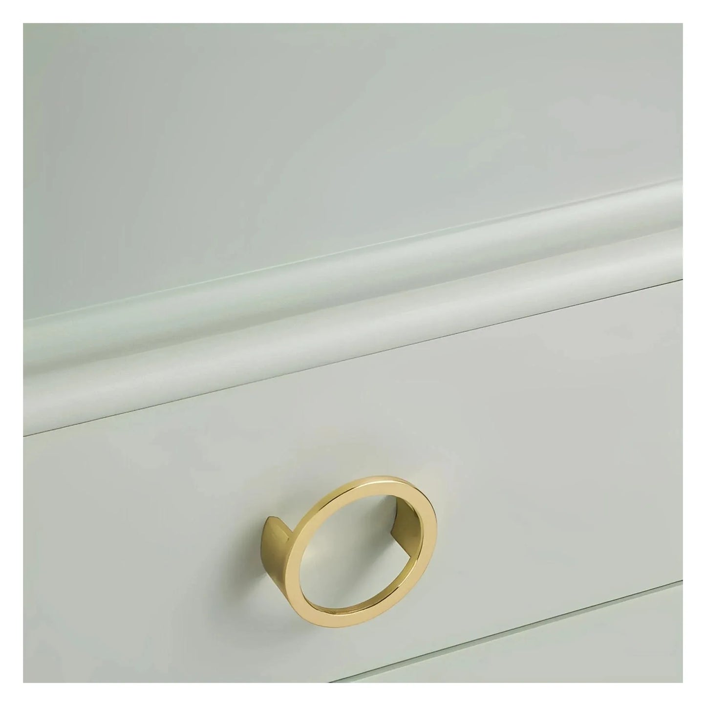 Rye Green Nightstands (2-Pack) Traditional, Transitional, antique-style handles, carved details