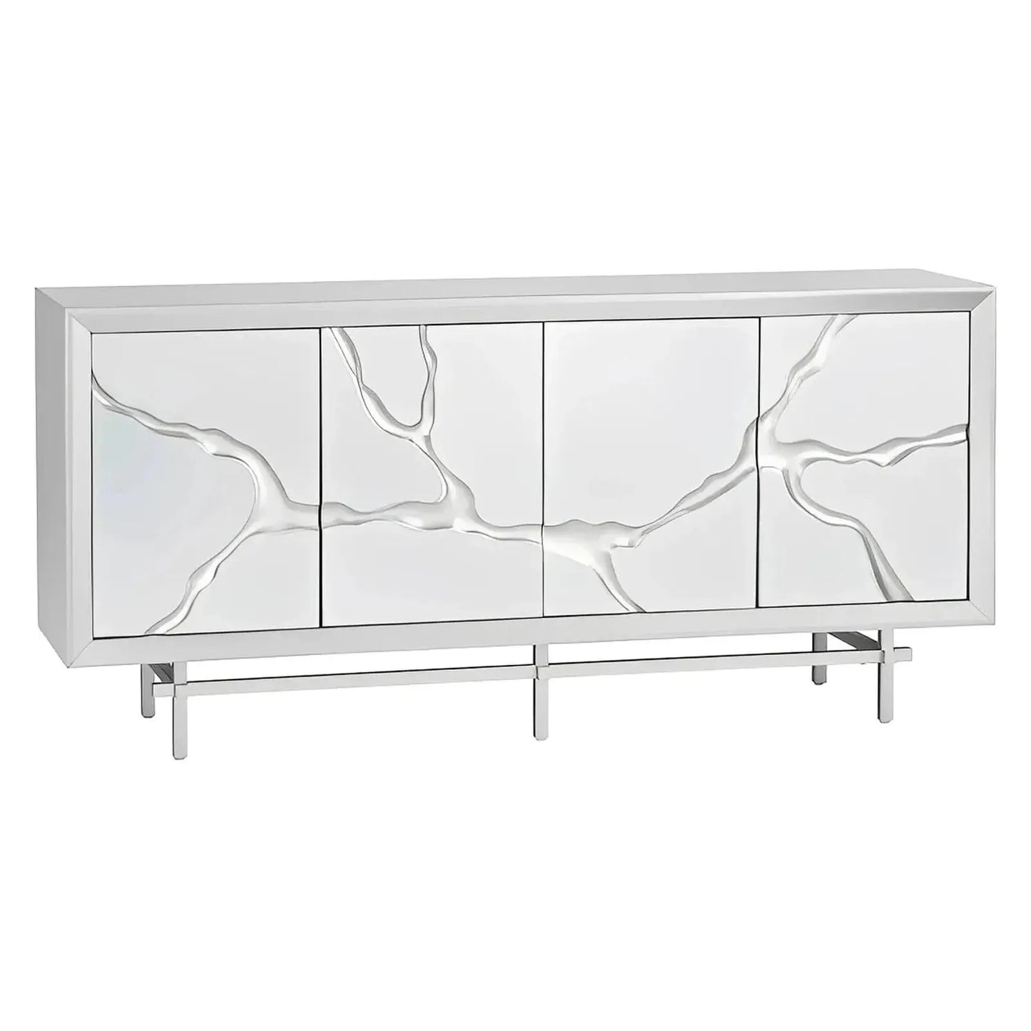 Greystone Four-door Sideboard, Buffet, or Credenza | 72 x 18 x 34 (in)