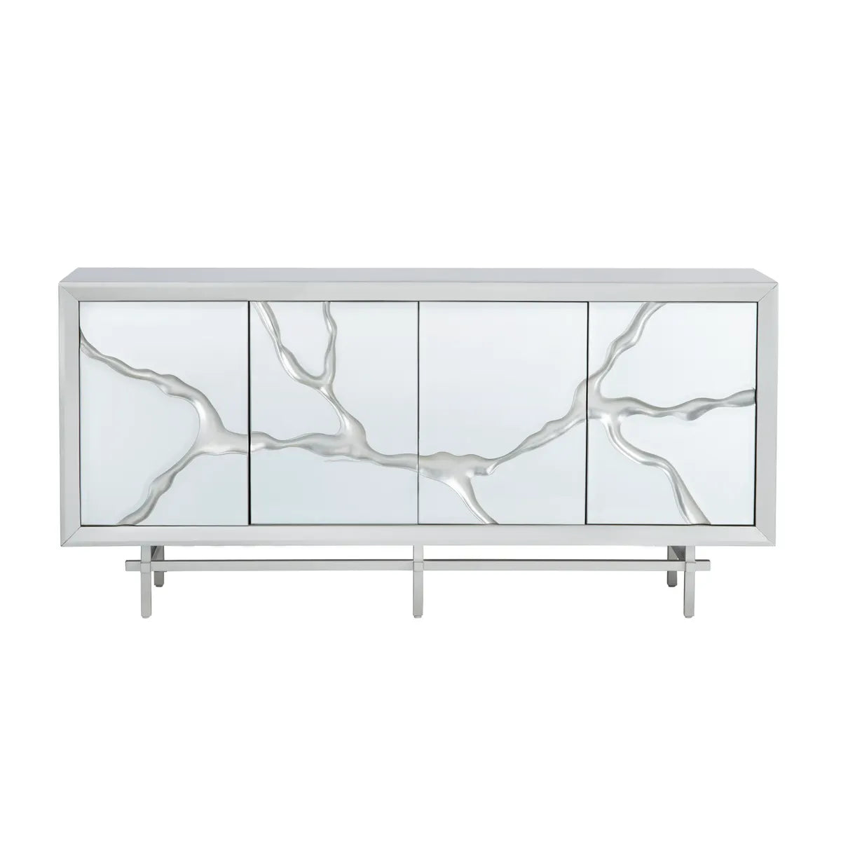 Greystone Four-door Sideboard, Buffet, or Credenza | 72 x 18 x 34 (in)