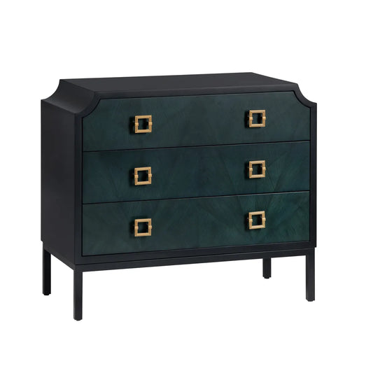 Ridgefield Blue Nightstands (2-Pack) Contemporary, durable construction, ample storage space