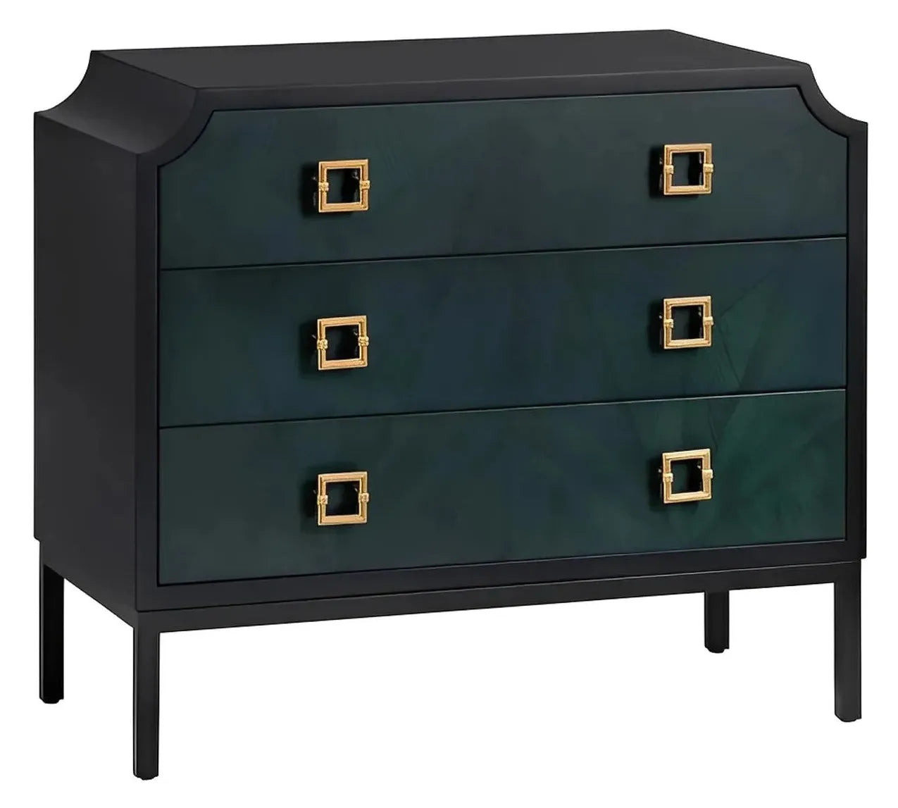 Ridgefield Blue Nightstands (2-Pack) Contemporary, durable construction, ample storage space