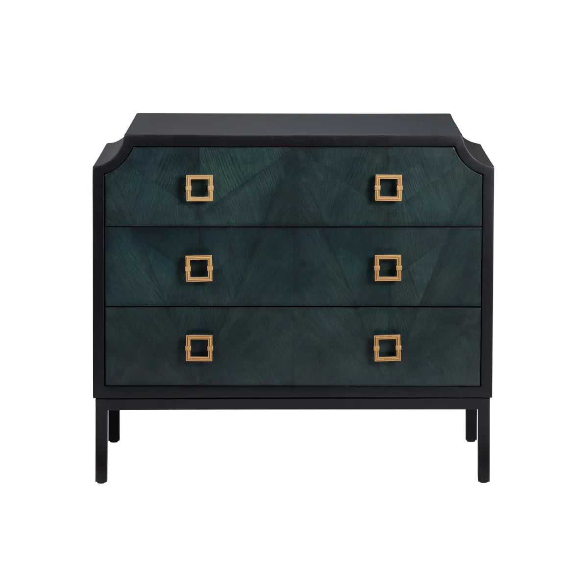 Ridgefield Blue Nightstands (2-Pack) Contemporary, durable construction, ample storage space