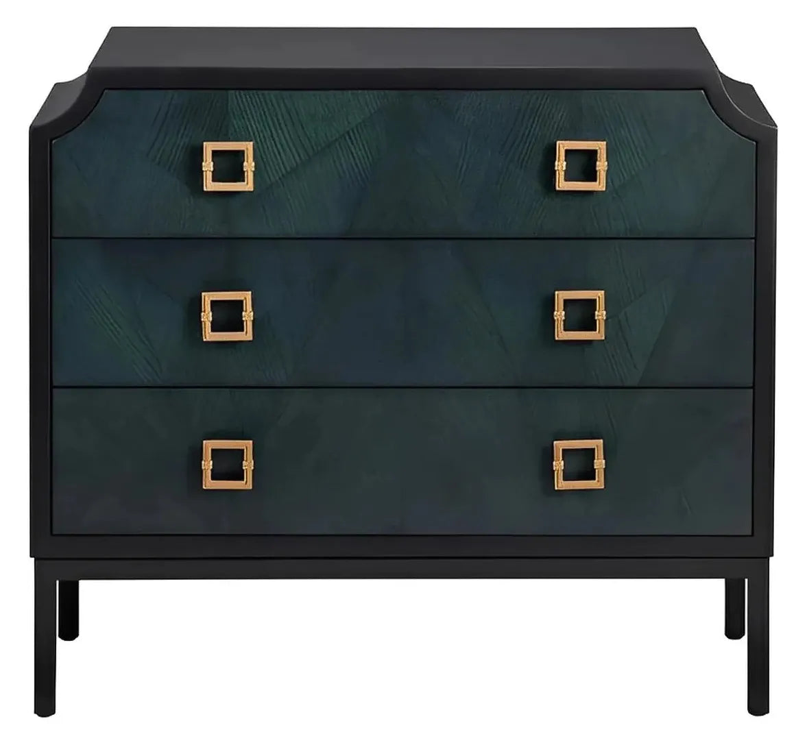 Ridgefield Blue Nightstands (2-Pack) Contemporary, durable construction, ample storage space