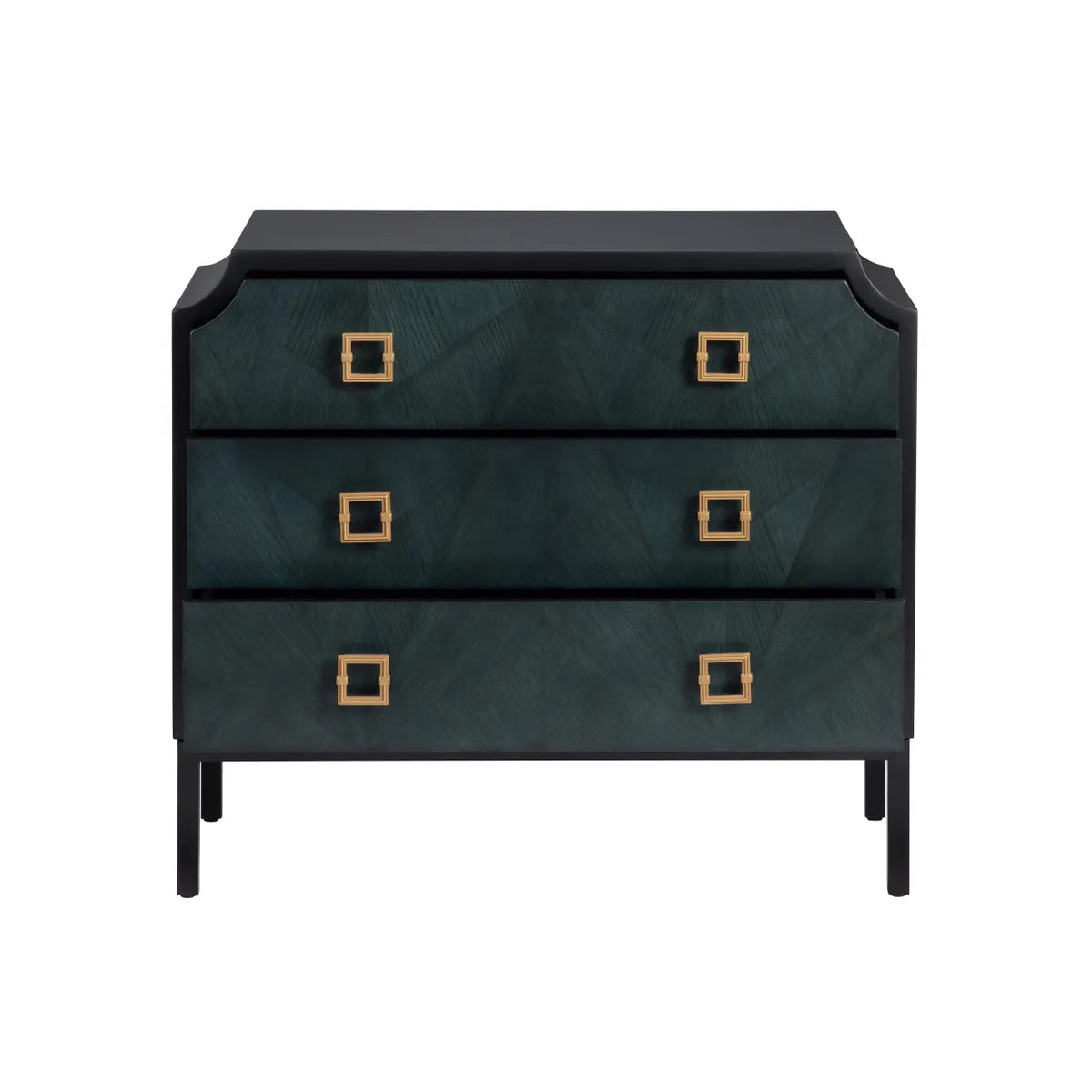 Ridgefield Blue Nightstands (2-Pack) Contemporary, durable construction, ample storage space