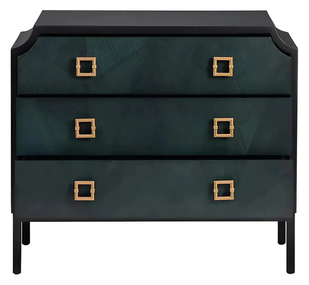 Ridgefield Blue Nightstands (2-Pack) Contemporary, durable construction, ample storage space