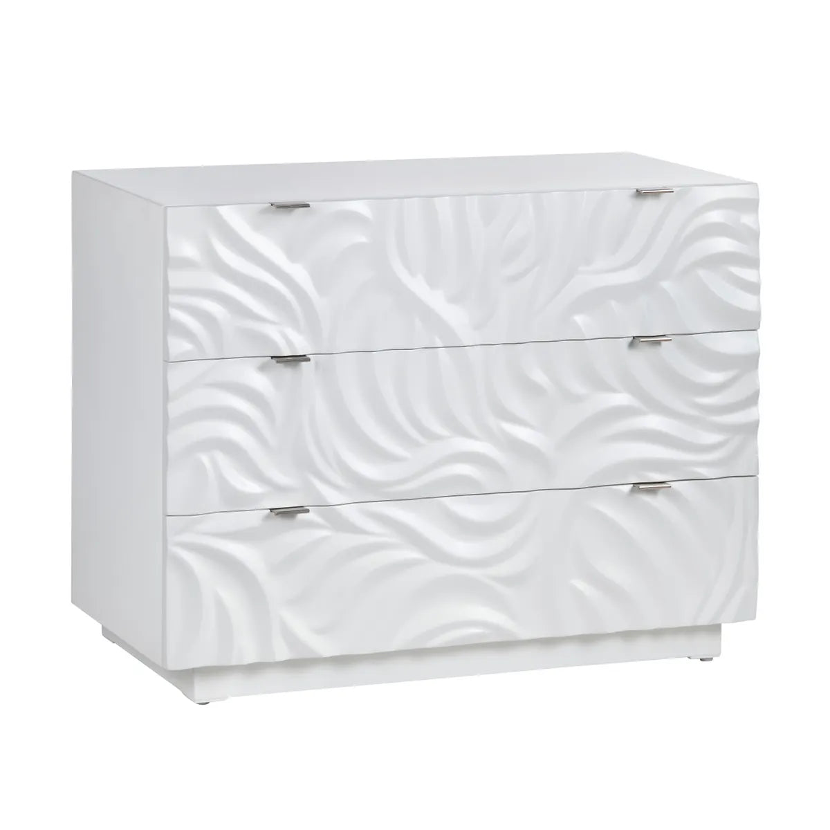 Saranac White Nightstands (2-Pack) Contemporary, durable construction, ample storage space