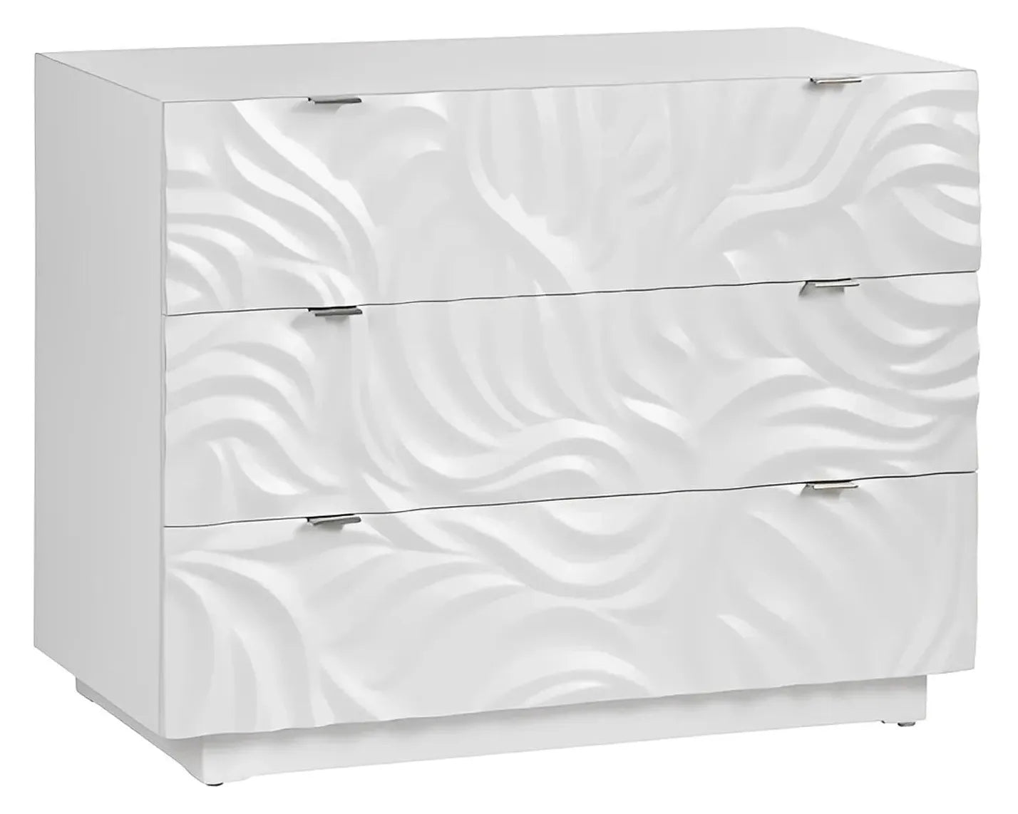 Saranac White Nightstands (2-Pack) Contemporary, durable construction, ample storage space