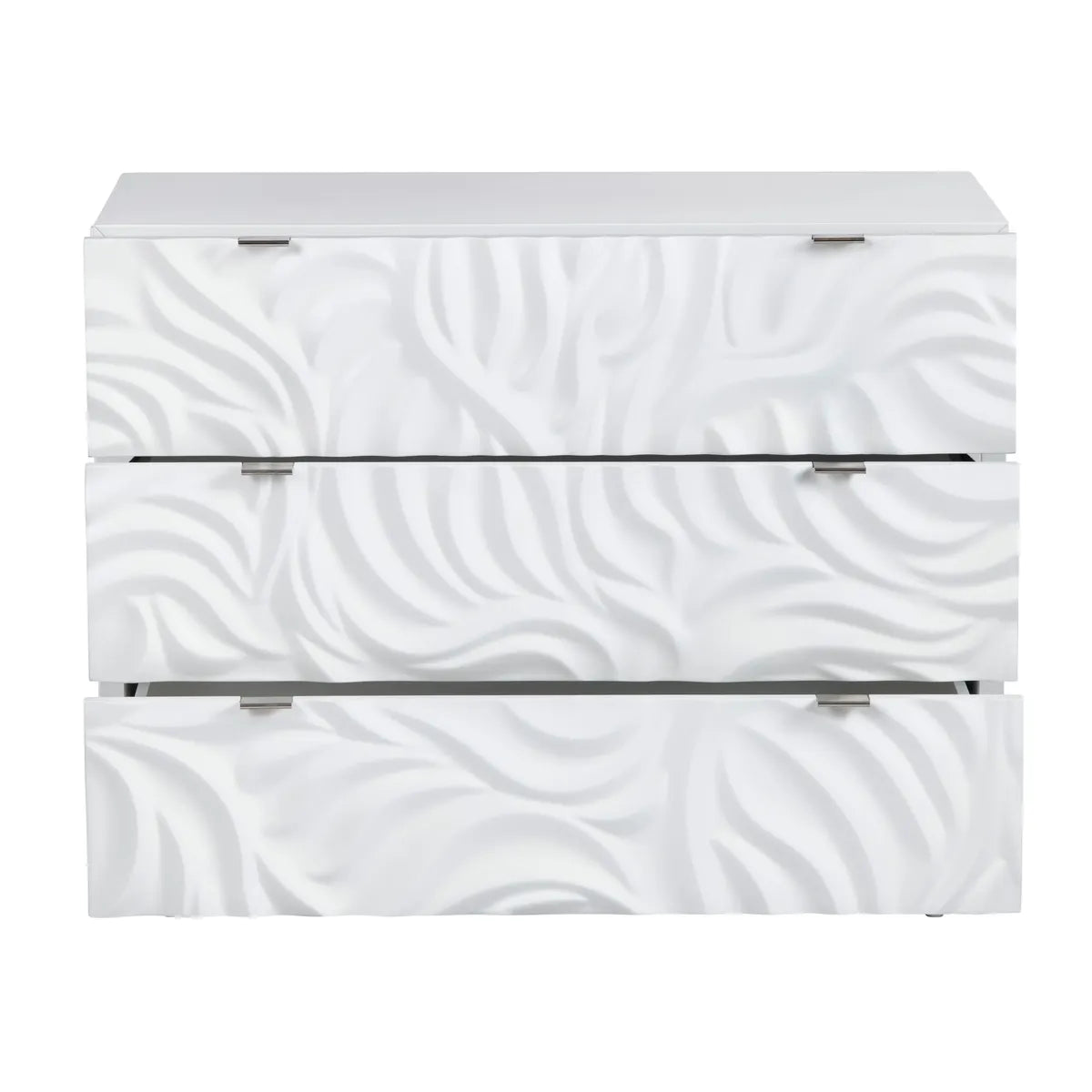 Saranac White Nightstands (2-Pack) Contemporary, durable construction, ample storage space