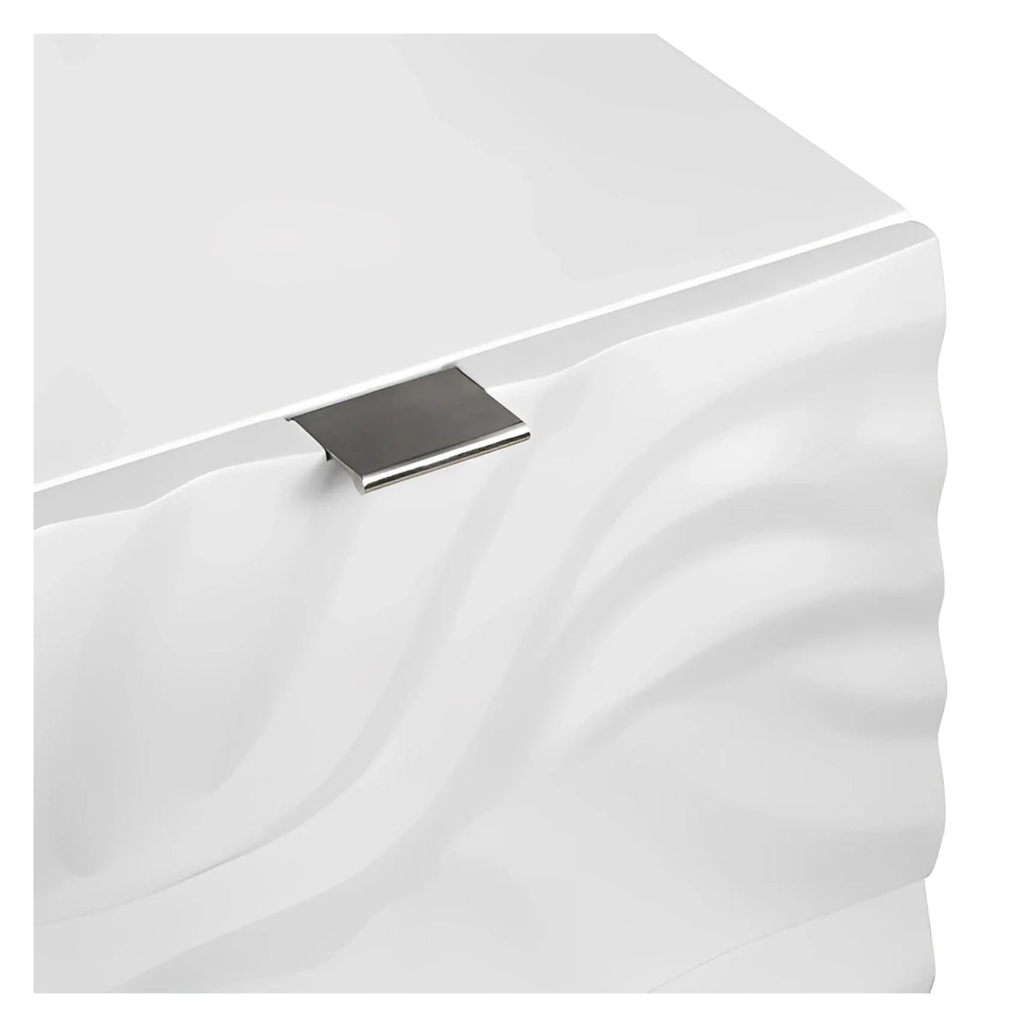 Saranac White Nightstands (2-Pack) Contemporary, durable construction, ample storage space