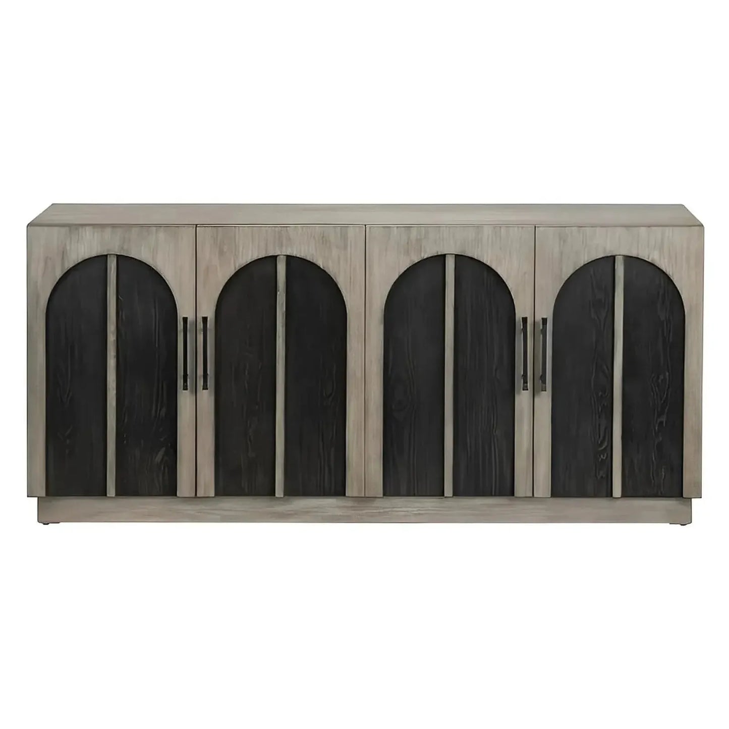 Eastwick Four-Door Sideboard - Black - Contemporary, Transitional