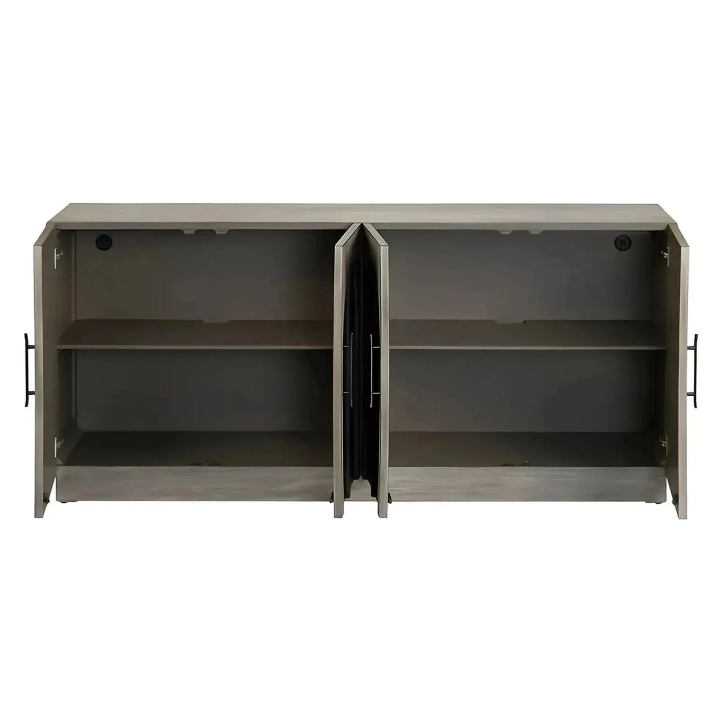 Eastwick Four-Door Sideboard - Black - Contemporary, Transitional