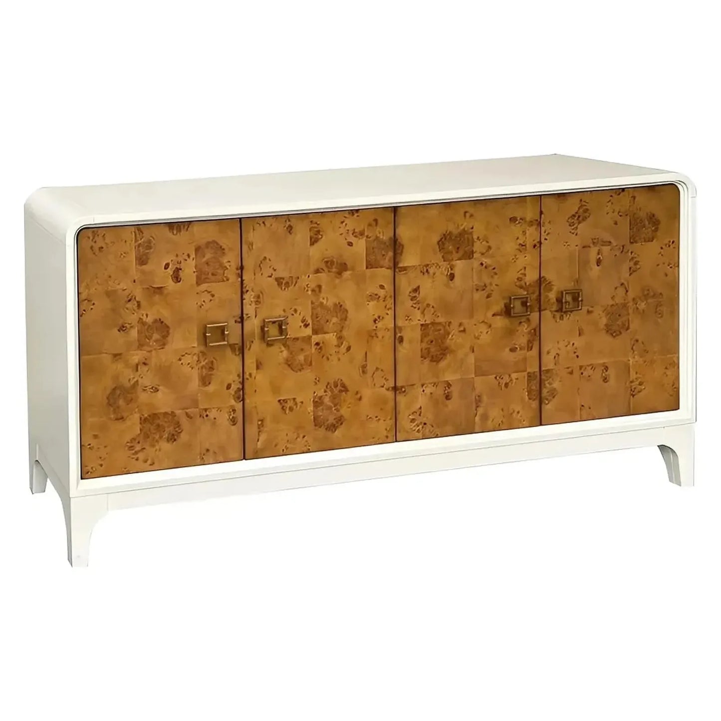 Hollingsworth Four-Door Sideboard - White - Contemporary