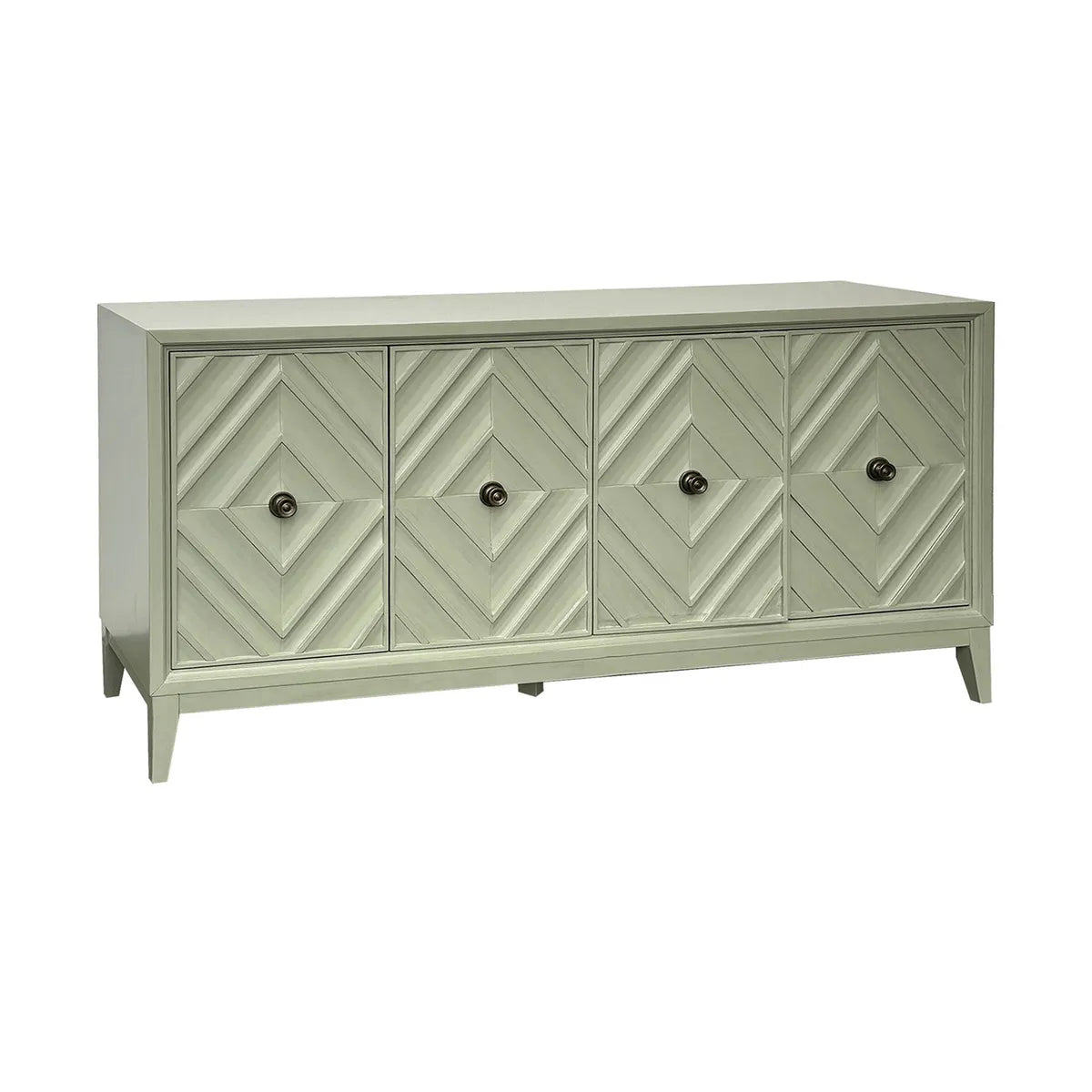 Ironvale Four-Door Sideboard - Green - Transitional