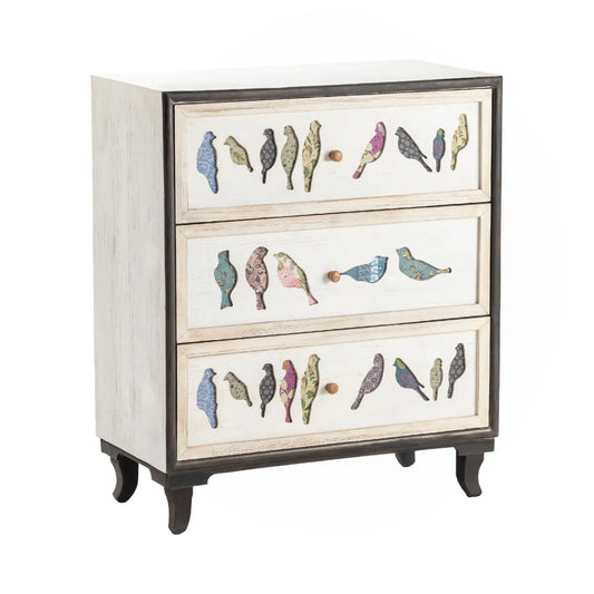Woodstock Painted White Nightstands (2-Pack), Wood, Rustic, solid wood craftsmanship, distressed wood texture