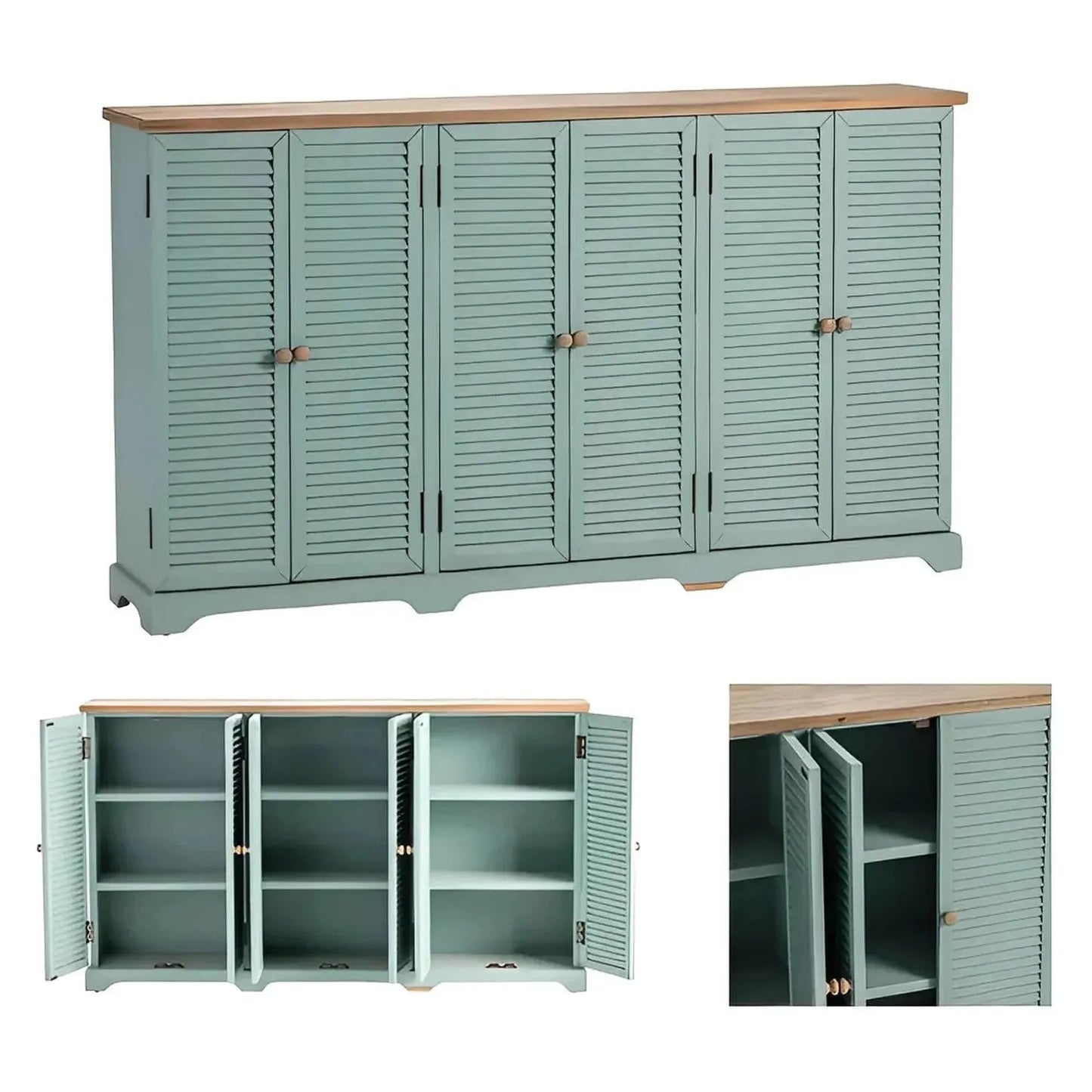 Northbridge Sideboard - Blue - Coastal