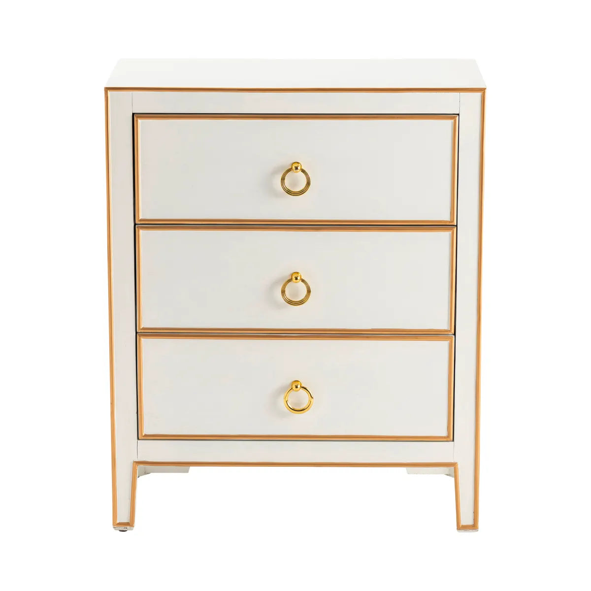 Marblehead Painted White Nightstands (2-Pack), Mdf, Wood, Contemporary, Transitional, tapered legs, solid wood crafts