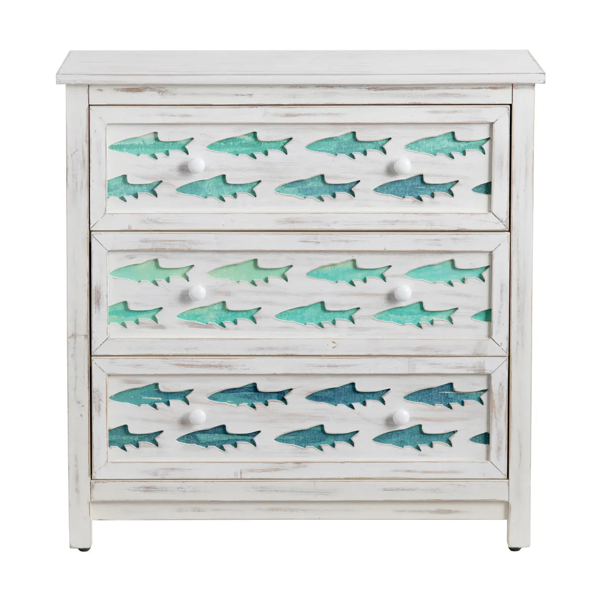Chatham Painted White Nightstands (2-Pack), Wood, Coastal, solid wood craftsmanship, durable construction