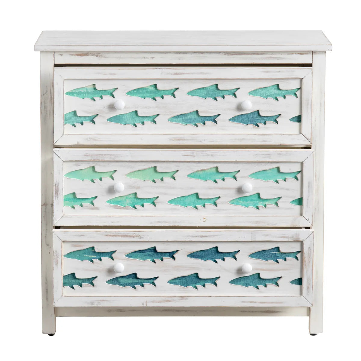 Chatham Painted White Nightstands (2-Pack), Wood, Coastal, solid wood craftsmanship, durable construction
