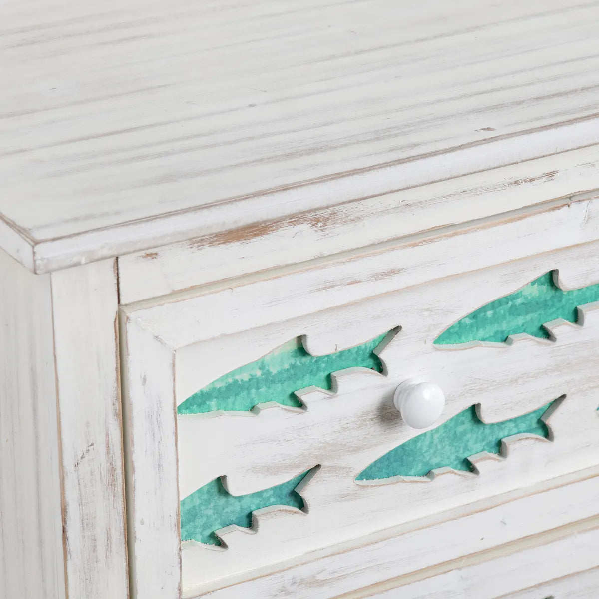 Chatham Painted White Nightstands (2-Pack), Wood, Coastal, solid wood craftsmanship, durable construction