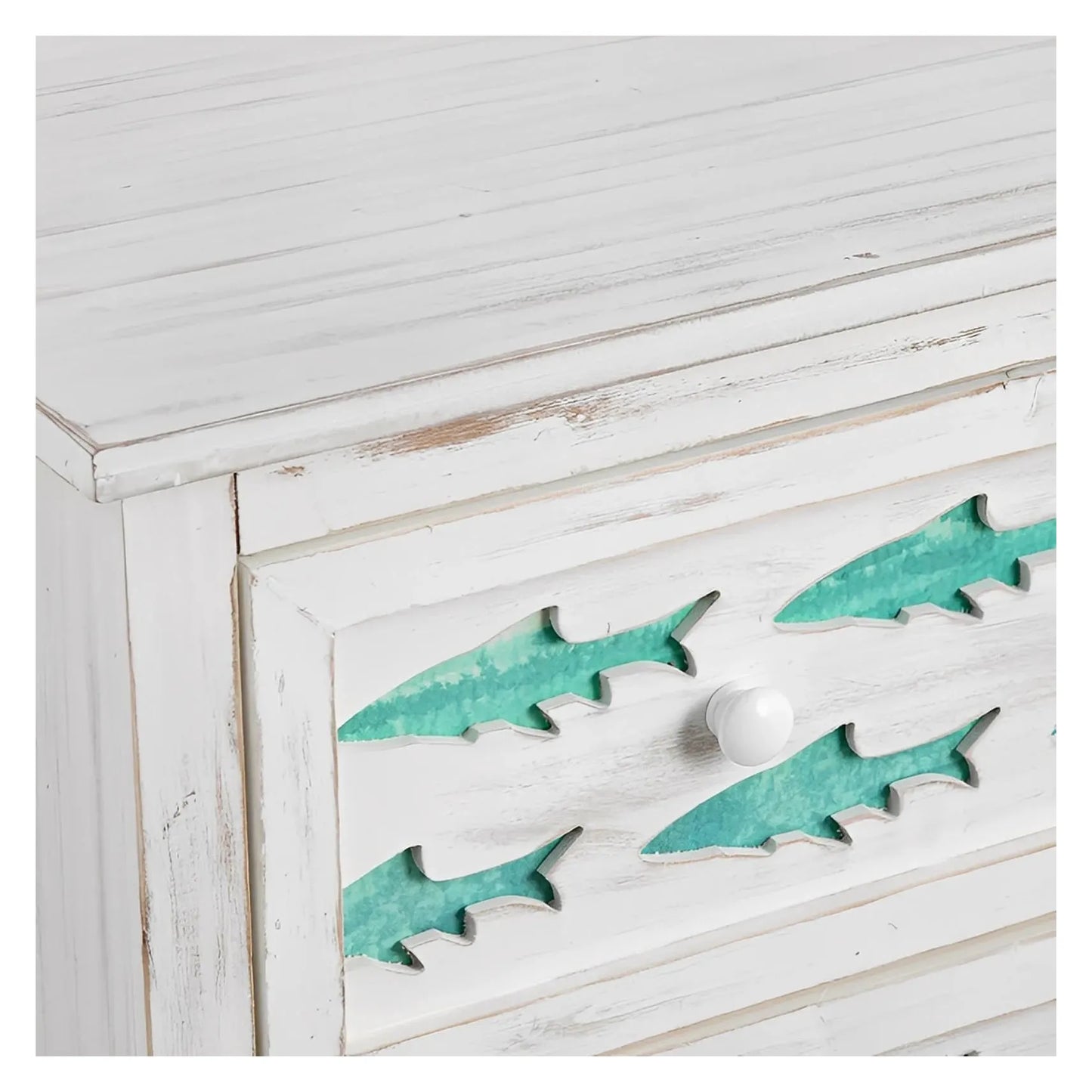 Chatham Painted White Nightstands (2-Pack), Wood, Coastal, solid wood craftsmanship, durable construction