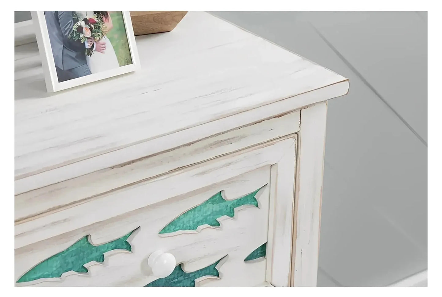 Chatham Painted White Nightstands (2-Pack), Wood, Coastal, solid wood craftsmanship, durable construction