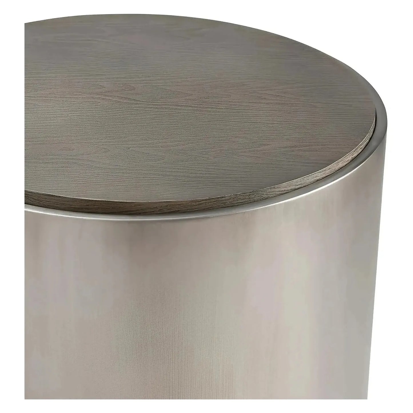 Prestwick End Table (Set of 2) - Round - Solid Wood - Metal Frame