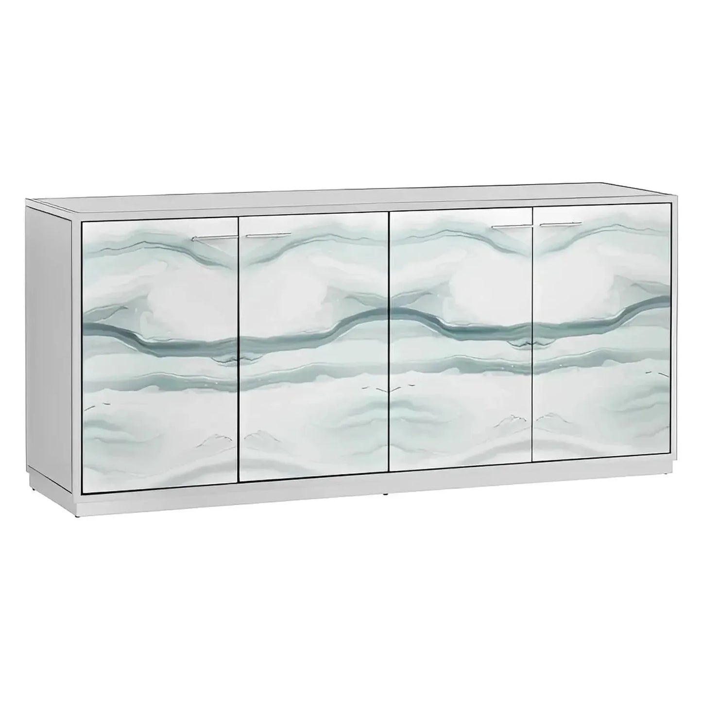 Bellwood Four-door Sideboard, Buffet, or Credenza | 72 x 18 x 32 (in)