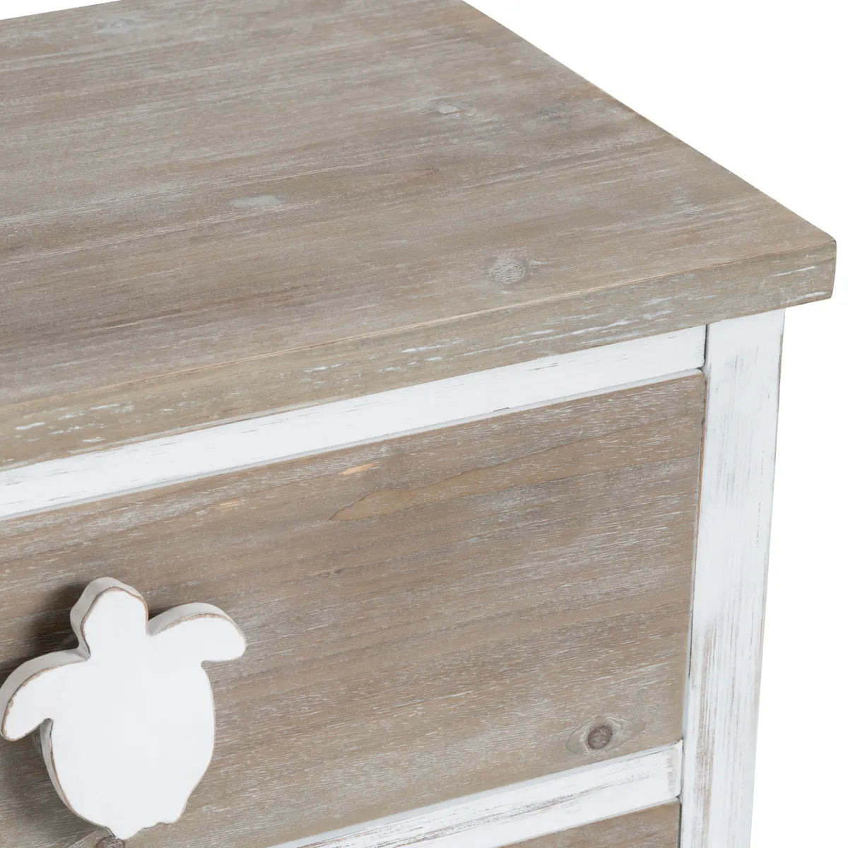 Peterborough White Nightstands (2-Pack) Coastal, durable construction, ample storage space
