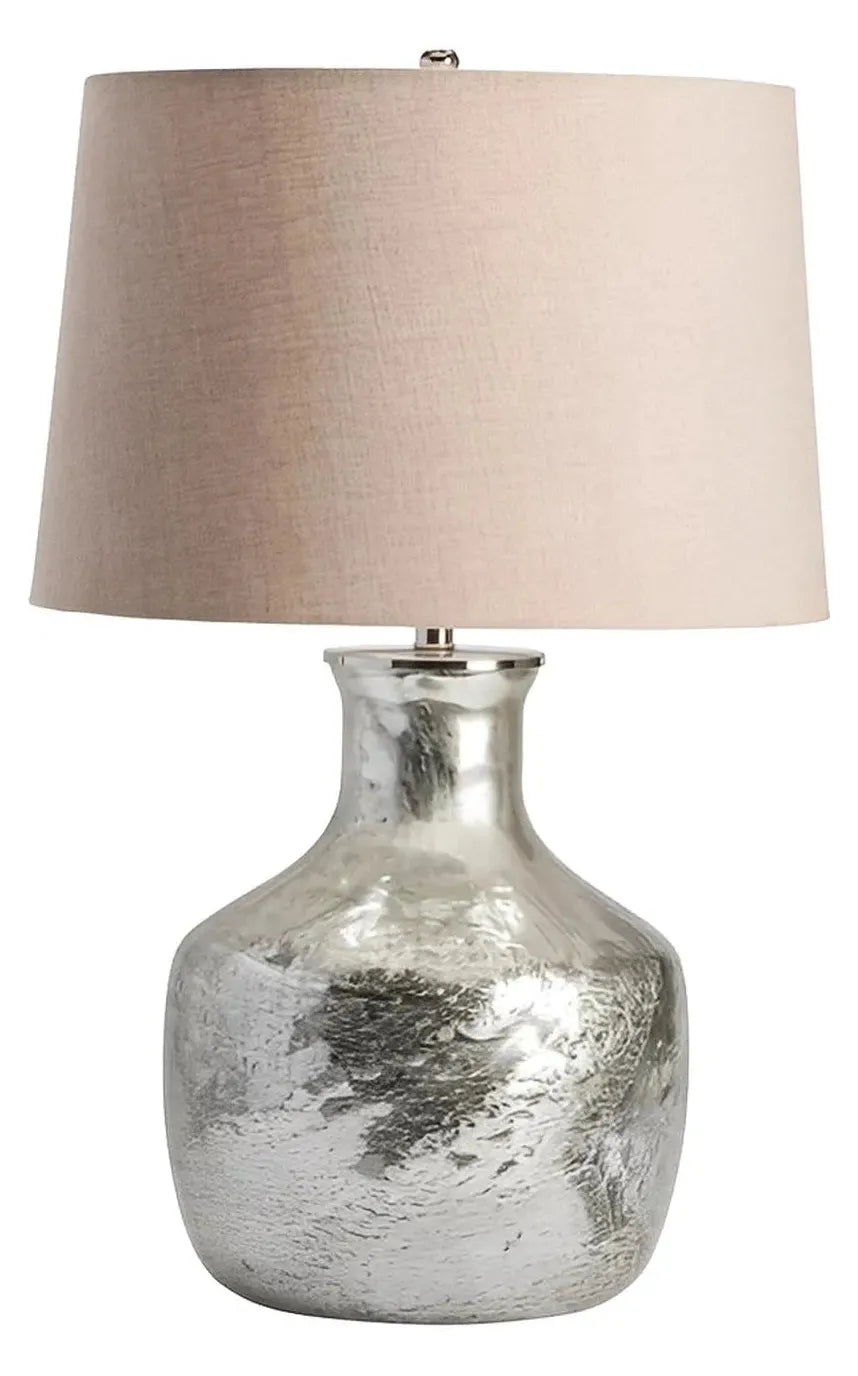Nihal of Sand Hill Table Lamps (2-Pack), Silver, Transitional