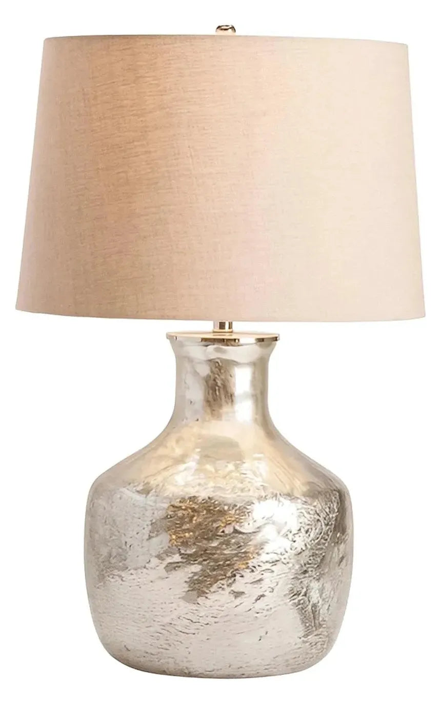 Nihal of Sand Hill Table Lamps (2-Pack), Silver, Transitional