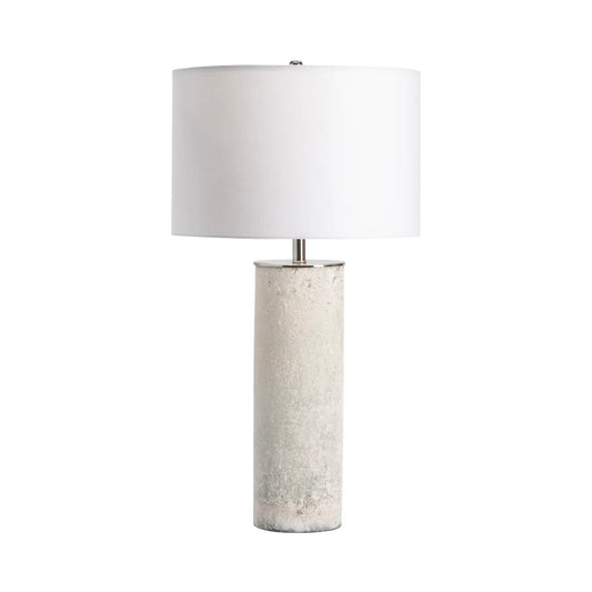 Zosma of Bar Harbor Table Lamps (2-Pack), White, Coastal