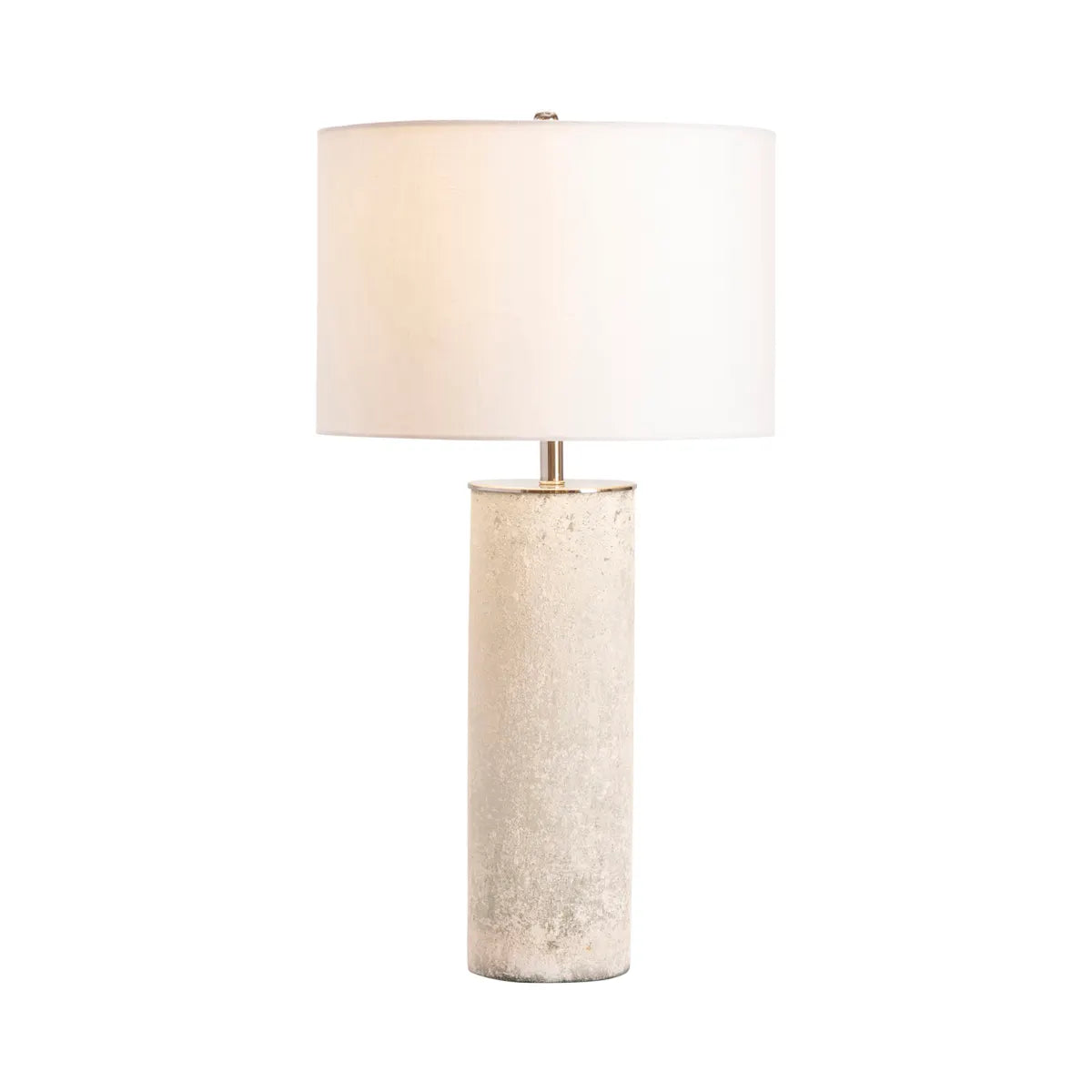 Zosma of Bar Harbor Table Lamps (2-Pack), White, Coastal