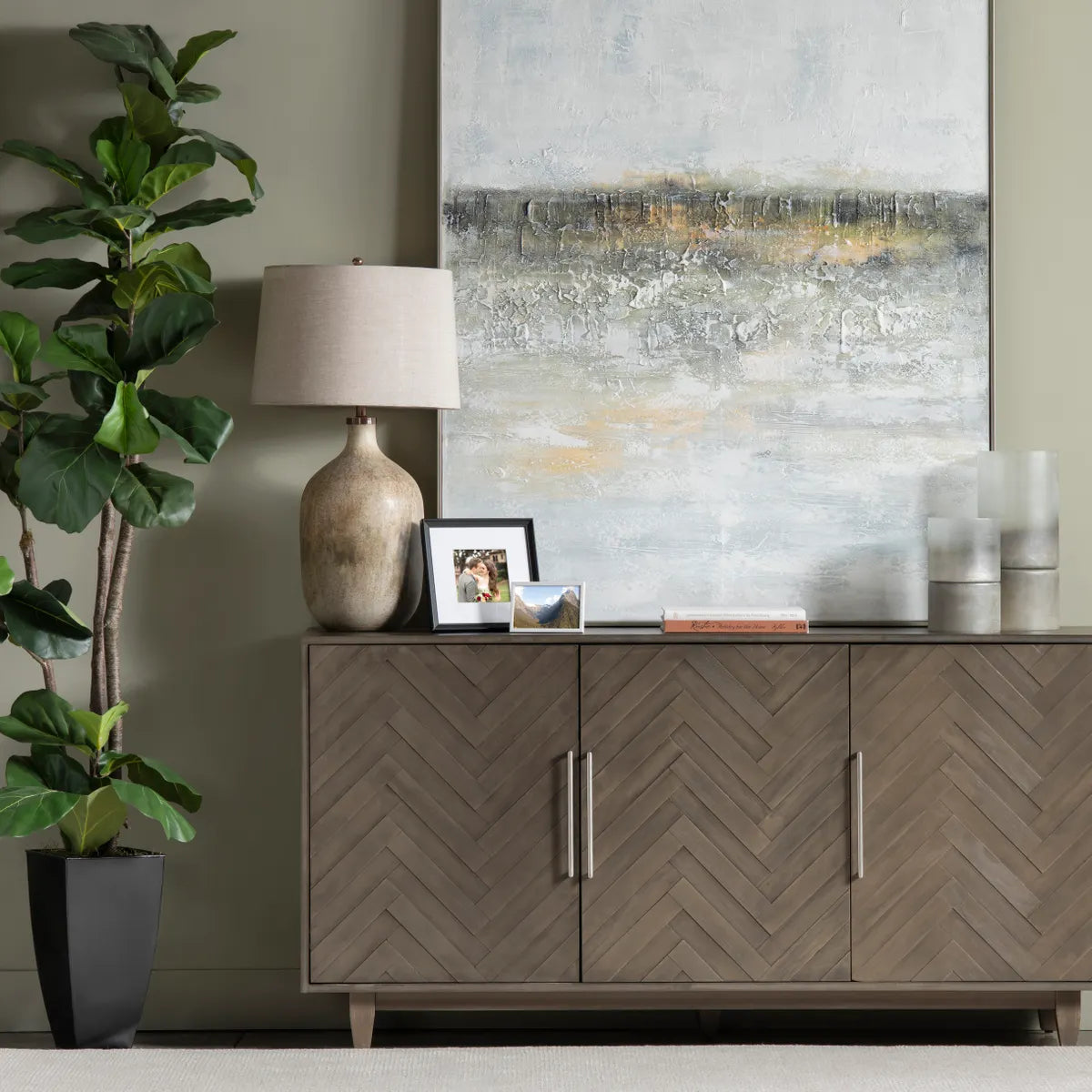 Zubeneschamali of Montpelier Table Lamps (2-Pack), Natural, Rustic