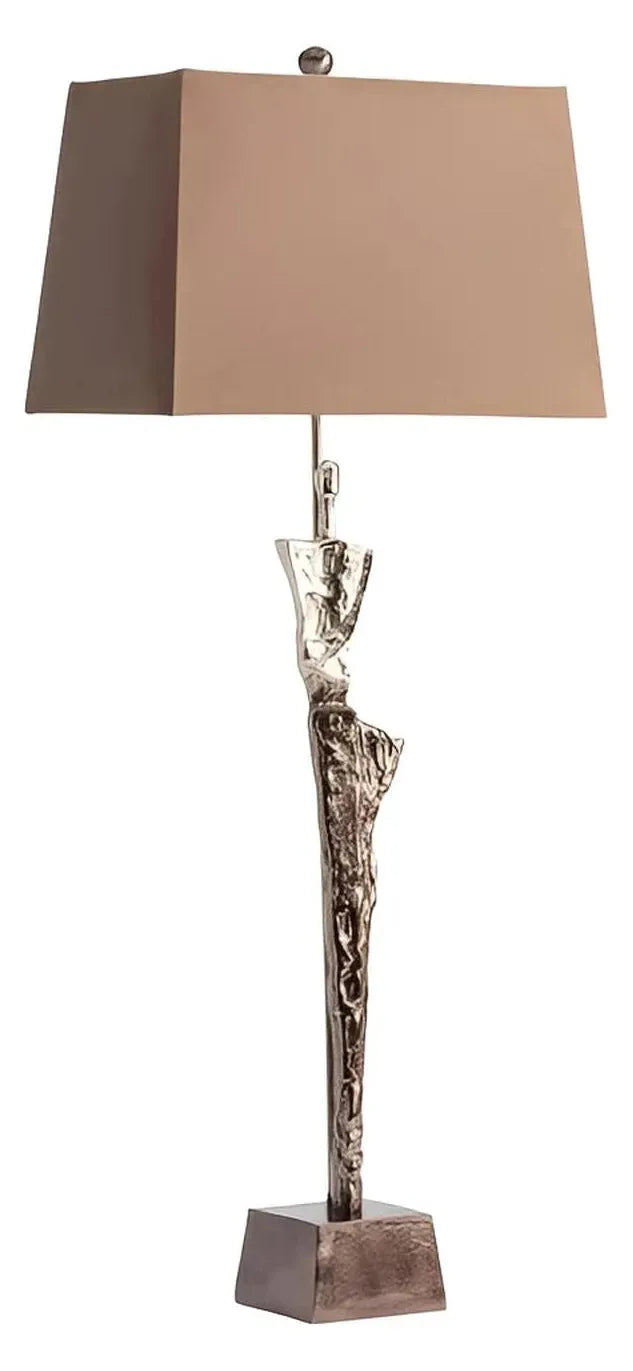 Nashira of Lewiston Table Lamp (2-Pack), Silver, Contemporary