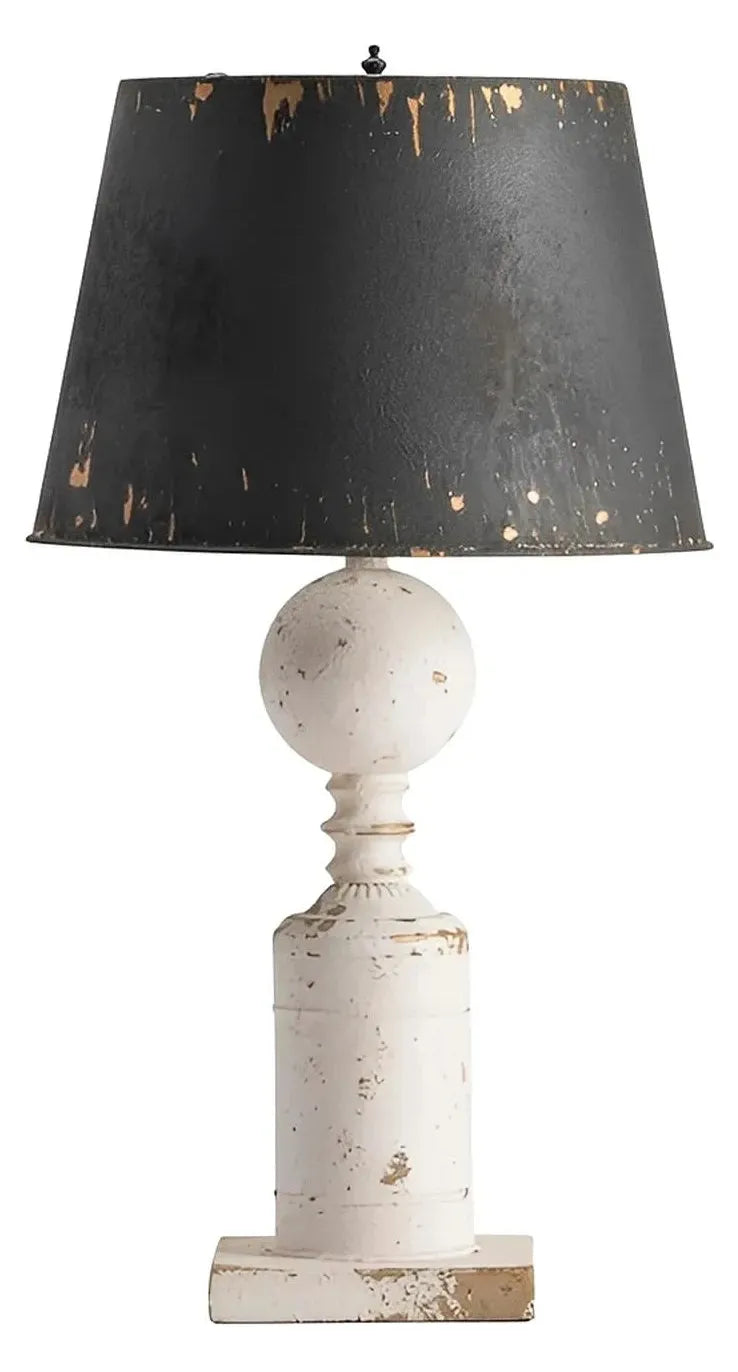 Adhara of Cape Cod Table Lamps (2-Pack), White, Rustic