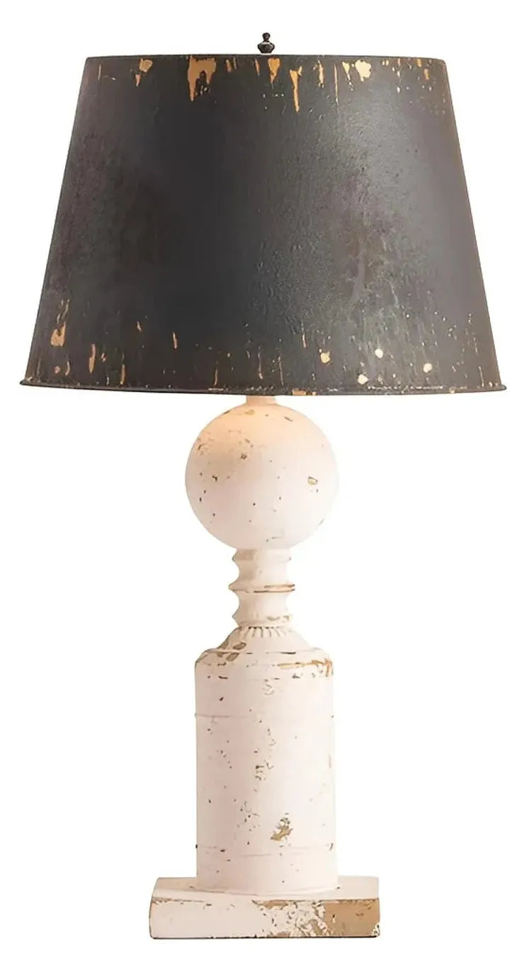 Adhara of Cape Cod Table Lamps (2-Pack), White, Rustic