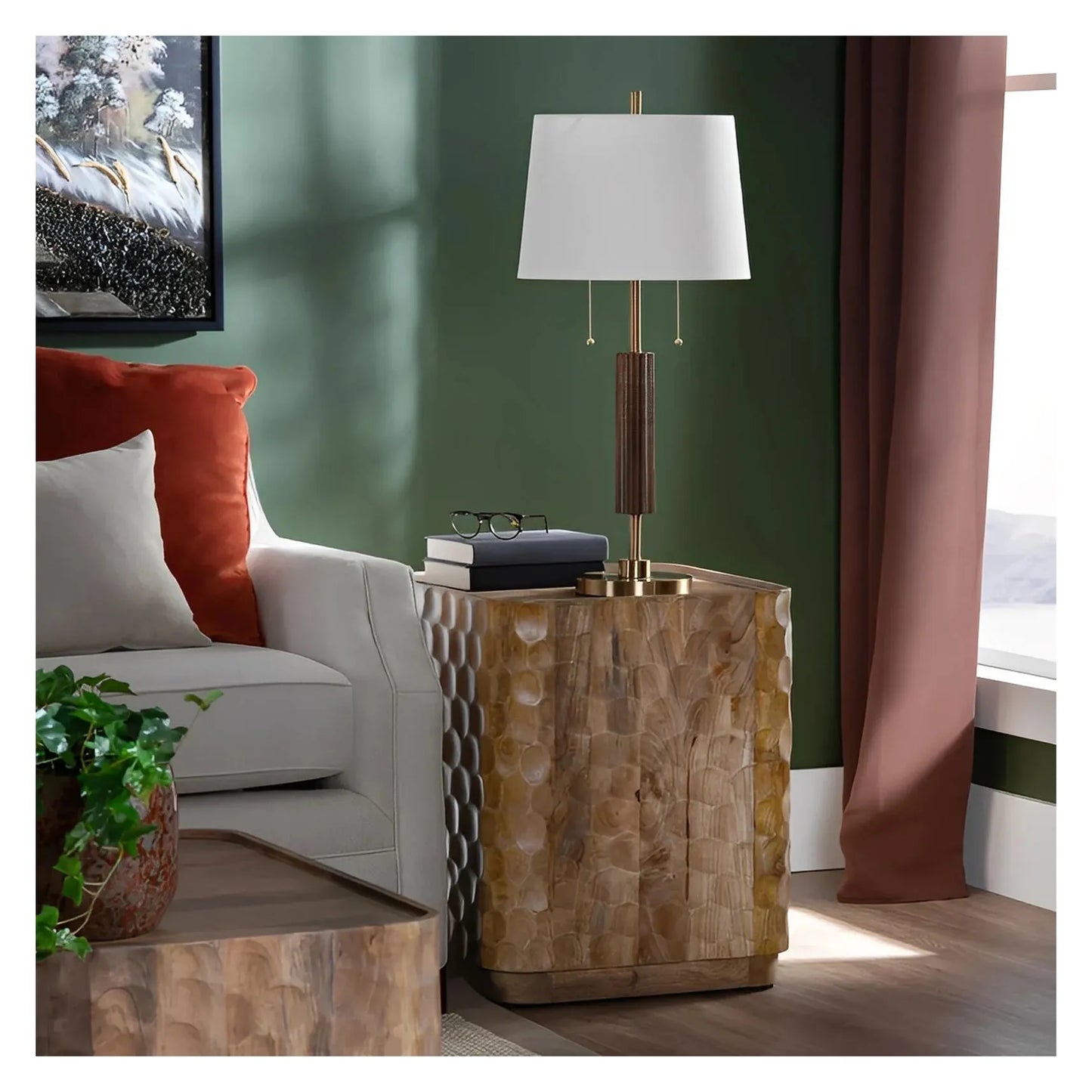 Deneb of Riverside Table Lamps (2-Pack), Transitional