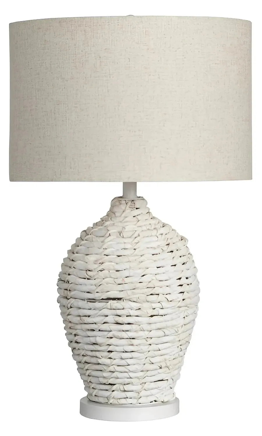 Spica of Cape Cod Table Lamps (2-Pack), White, Coastal