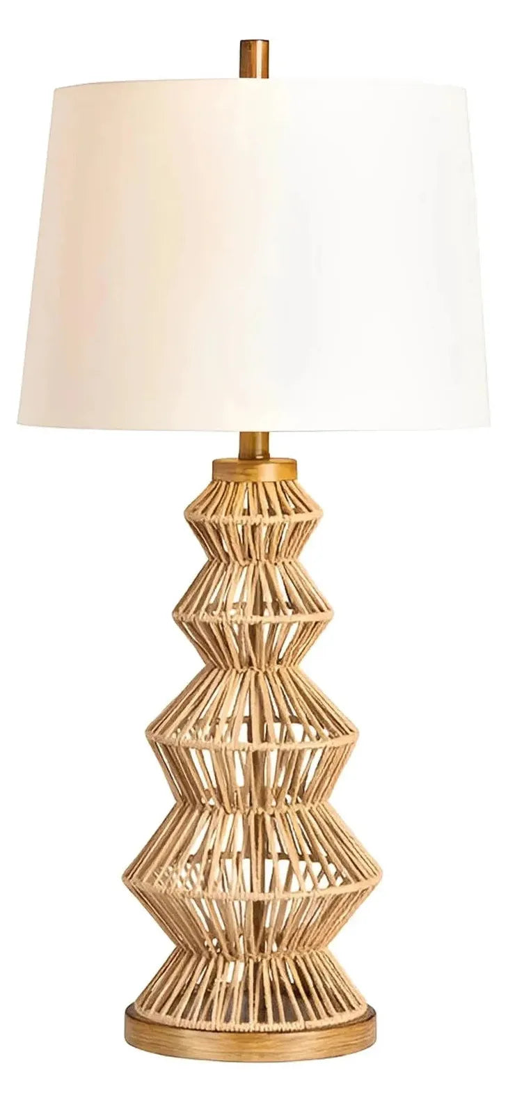 Antares of Burlington Bay Table Lamps (2-Pack), Natural, Coastal