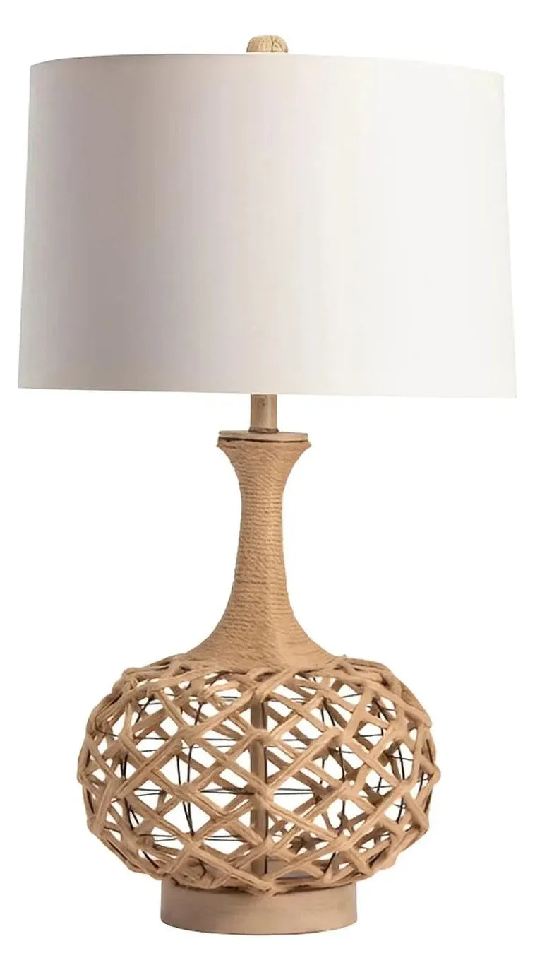 Albali of Kennebunk Table Lamps (2-Pack), Natural, Coastal